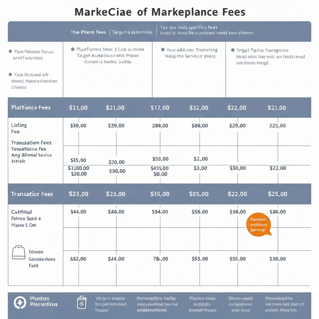 Comparativo: Taxas e Comissões dos Principais Marketplaces